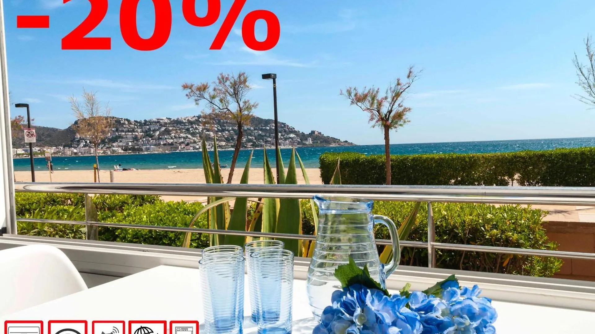 רוזס 1224 La Plage Vista Mar - Apivend Immo